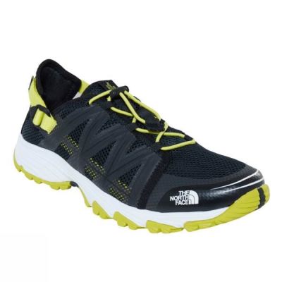 Zapatillas Running The North Face Litewave Endurance Hombre - Negras / Blancas - Chile QPS843076